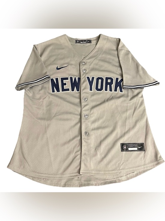 Nike MLB Other - Alex Verdugo Nike New York Yankees 24 Button Down Gray Jersey Size L